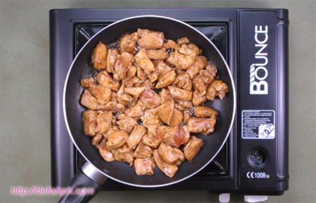 Stir-Fry Chicken Udon Noodles