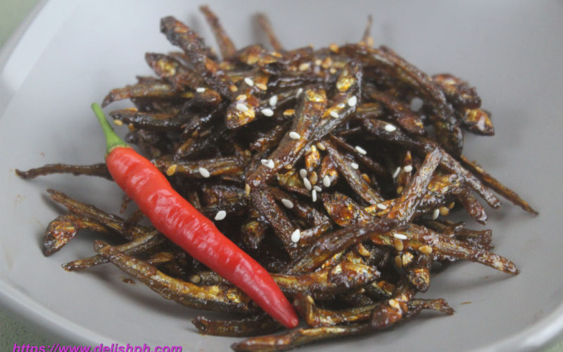 Hot and Spicy Dilis (Anchovies)