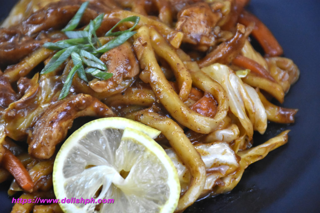 Spicy Chicken Udon Noodles