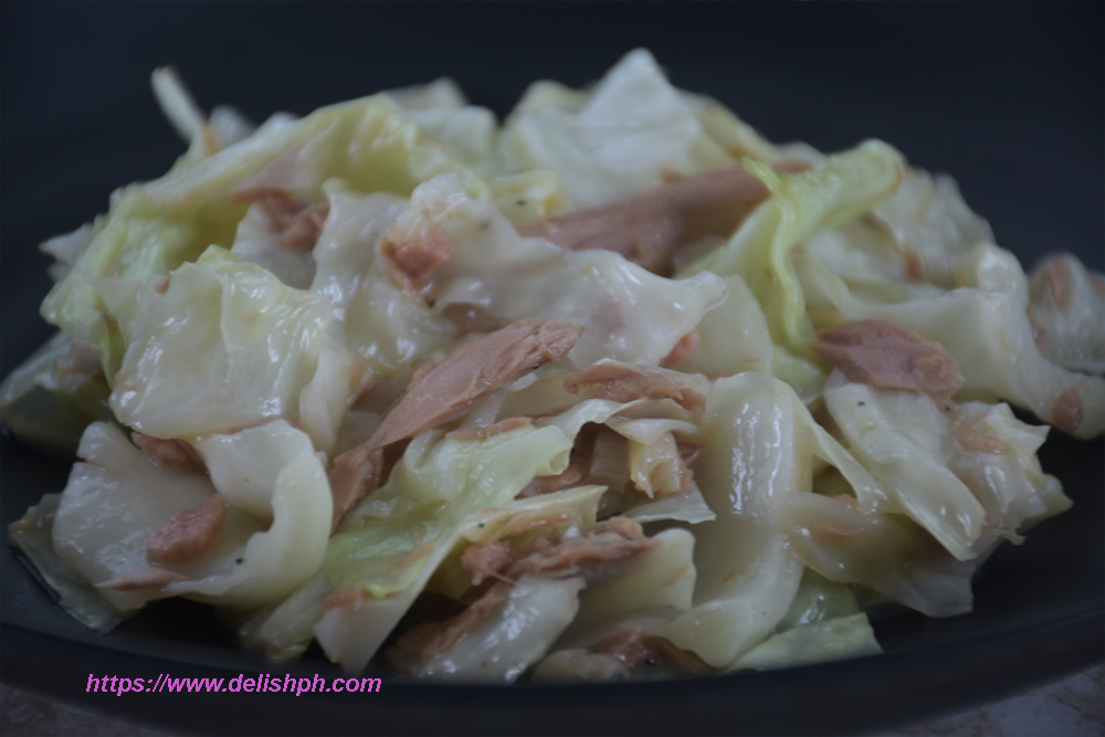 cabbage with tuna recipe