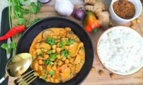 Coconut Red Curry with U.S. Chickpeas
